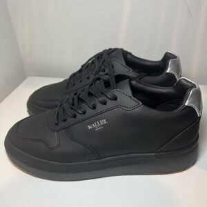 Black Leather Men's Shoes